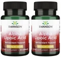 Zestaw 2x Alpa Lipoic Acid - Kwas Alfa Liponowy300mg 60 kaps, Sw