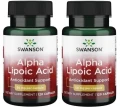 Zestaw 2x Alpa Lipoic Acid - Kwas Alfa Liponowy 50mg 120kaps, Swanson