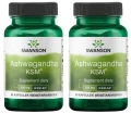 Zestaw 2x Ashwagandha KSM-66 250mg 60 kaps, Swanson