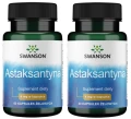 Zestaw 2x Astaksantyna 4mg 60kaps, Swanson