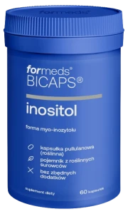 ForMeds BICAPS INOSITOL 60 kapsułek – Układ Nerwowy Nastrój Równowaga Hormonalna
