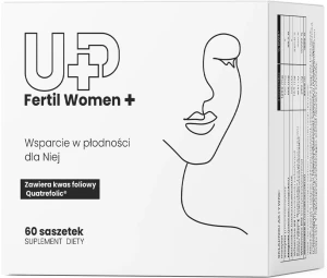 UP Health Pharma UP FERTIL WOMEN+ 60 kapsułek – Płodność Hormony Kobiety