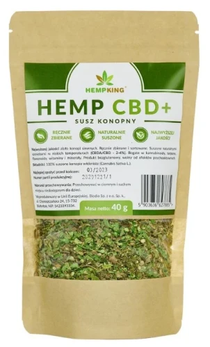 Hemp CBD+ 40g Susz konopny, Biowen.webp