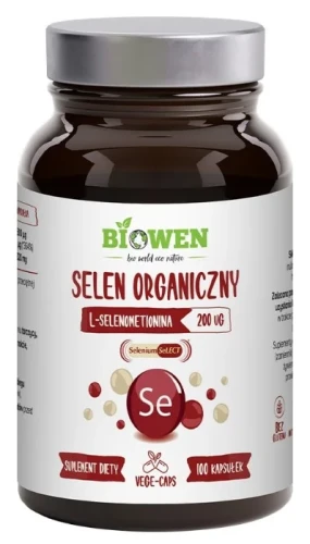 Selen organiczny - 100 kapsułek, Biowen.webp