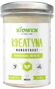 Biowen Kreatyna Monohydrat 250g - Mięśnie Wydolność Energia