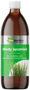 EkaMedica Młody Jęczmień 0,5 l – Detoks Energia Chlorofil