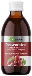 EkaMedica Resweratrol 250 ml – Antyoksydacja Serce Długowieczność