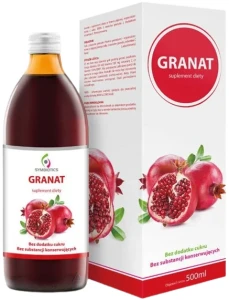EkaMedica Symbiotics Granat 1000 ml – Antyoksydacja Serce Krążenie
