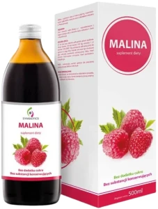 EkaMedica Symbiotics Malina 500 ml – Odporność Antyoksydacja Witaminy