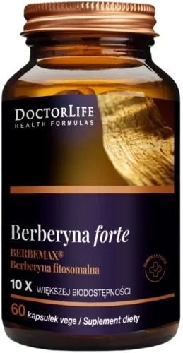 Berberyna Forte 500mg 60 kaps, Doctor Life.webp