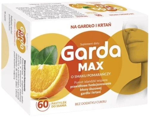 Garda MAX o smaku pomarańczy, Salvum.webp