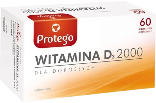 Protego Witamina D 2000 x 60 kapsułek, Salvum.webp