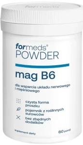 ForMeds POWDER MAG B6 60 porcji - Mięśnie Zmęczenie Układ Nerwowy