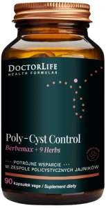 Doctor Life Poly-Cyst Control 90 kapsułek - Równowaga Hormonalna PCOS Glukoza