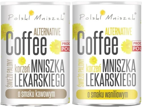 Zestaw 2 kaw alternatywnych (kawowa+waniliowa), Polski Mniszek.webp