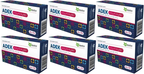 6 x Adek EkaMedica kaps. miękkie 60 sztuk, EkaMedica.webp