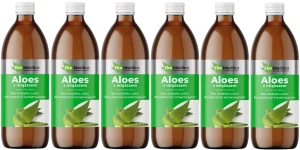 6 x Aloes z miąższem 0,5L, EkaMedica