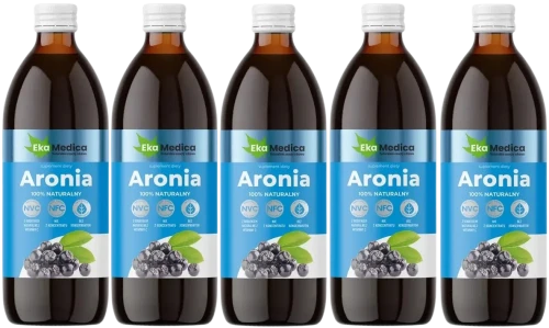 5 x Aronia NFC 0,5L, EkaMedica.webp