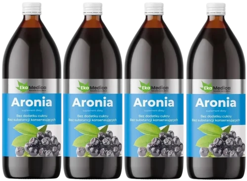 4 x Aronia 0,5L, EkaMedica.webp