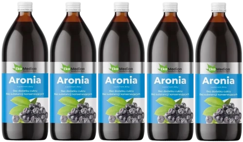 5 x Aronia 0,5L, EkaMedica.webp