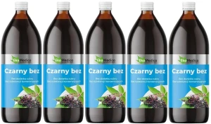 5 x Czarny Bez 0,5L, EkaMedica