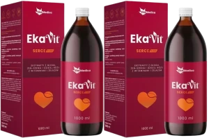 2 x EkaMedica EKAVIT Serce 1L - Naczynia Krwionośne Witalność Energia