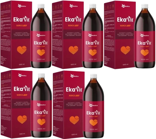 5 x EKAVIT Serce 1L, EkaMedica.webp