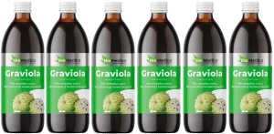 Zestaw 6x EkaMedica Graviola 0,5L - Antyoksydant Odporność