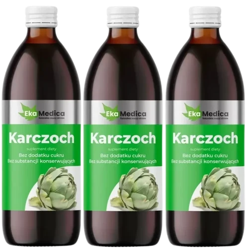 3 x Karczoch 0,5L, EkaMedica.webp