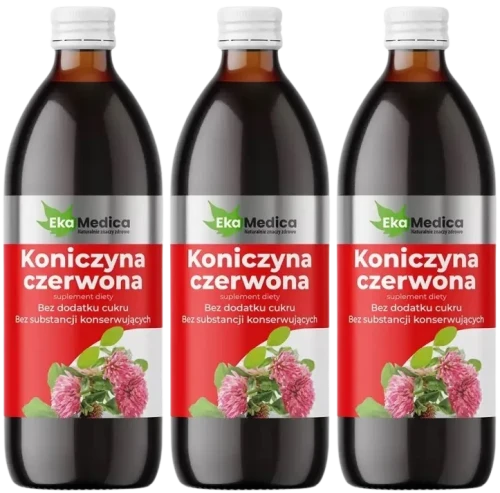3 x Koniczyna czerwona 0,5L, EkaMedica.webp