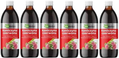 6 x Koniczyna czerwona 0,5L, EkaMedica.webp