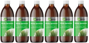 6 x Młody Jęczmień 0,5L, EkaMedica