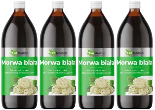 4 x Morwa Biała 1L, EkaMedica.webp