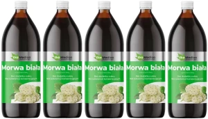 5 x Morwa Biała 1L, EkaMedica