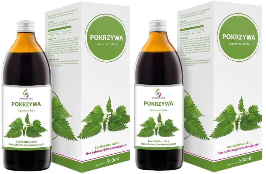 Крапива EkaMedica Symbiotics, экстракт листьев, для мочевыделительной системы, жидкость, набор 2 бутылки