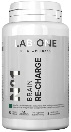 Капсулы для памяти и концентрации Lab One N°1 Brain Re-Charge