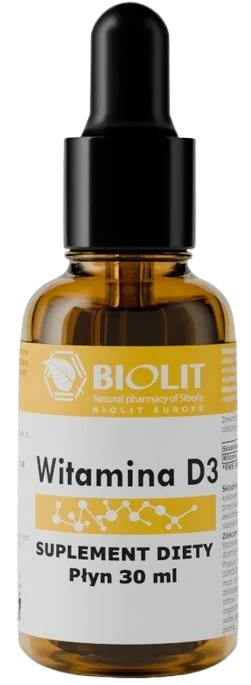 Витамин D3 Biolit 50 мкг в капле, капли, 30 мл