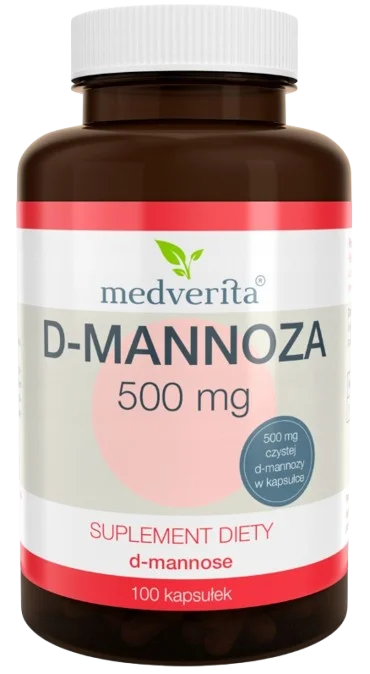 D-манноза Medverita 500 мг, 100 капсул