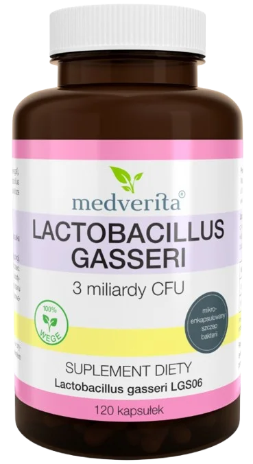 Пробиотик Medverita Lactobacillus Gasseri 3 млрд КОЕ, 120 капсул