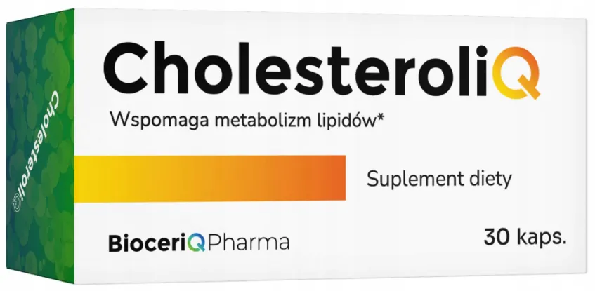Комплекс для холестерина BioceriQ CholesteroliQ, бергамот и поликозанол, 30 капсул