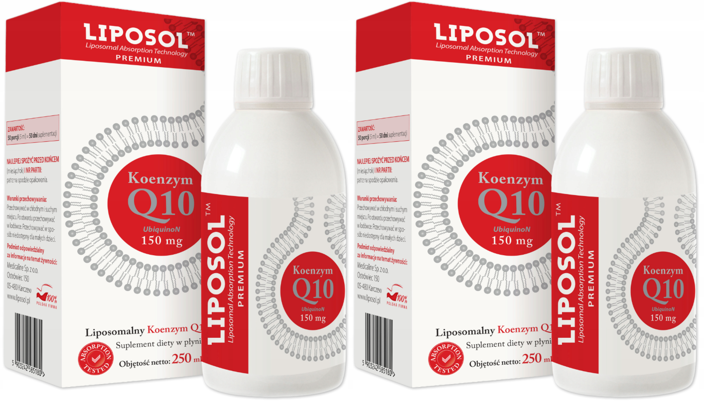 Коэнзим Q10 Liposol 150 мг, липосомальный, жидкость, 2 упаковки по 250 мл