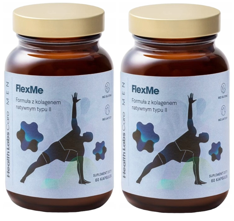 Комплекс для суставов Health Labs Care FlexMe Men, с босвеллией, 2 упаковки по 60 капсул