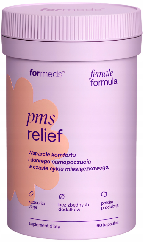 Комплекс для женщин ForMeds Female Formula PMS Relief, с витексом и родиолой, 60 капсул