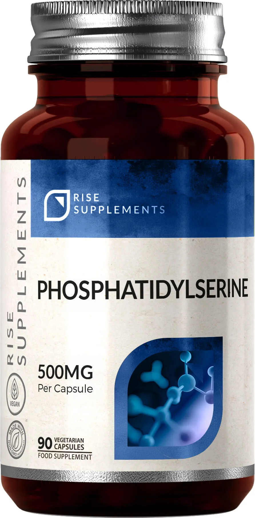Фосфатидилсерин Rise Supplements 500 мг, 90 капсул