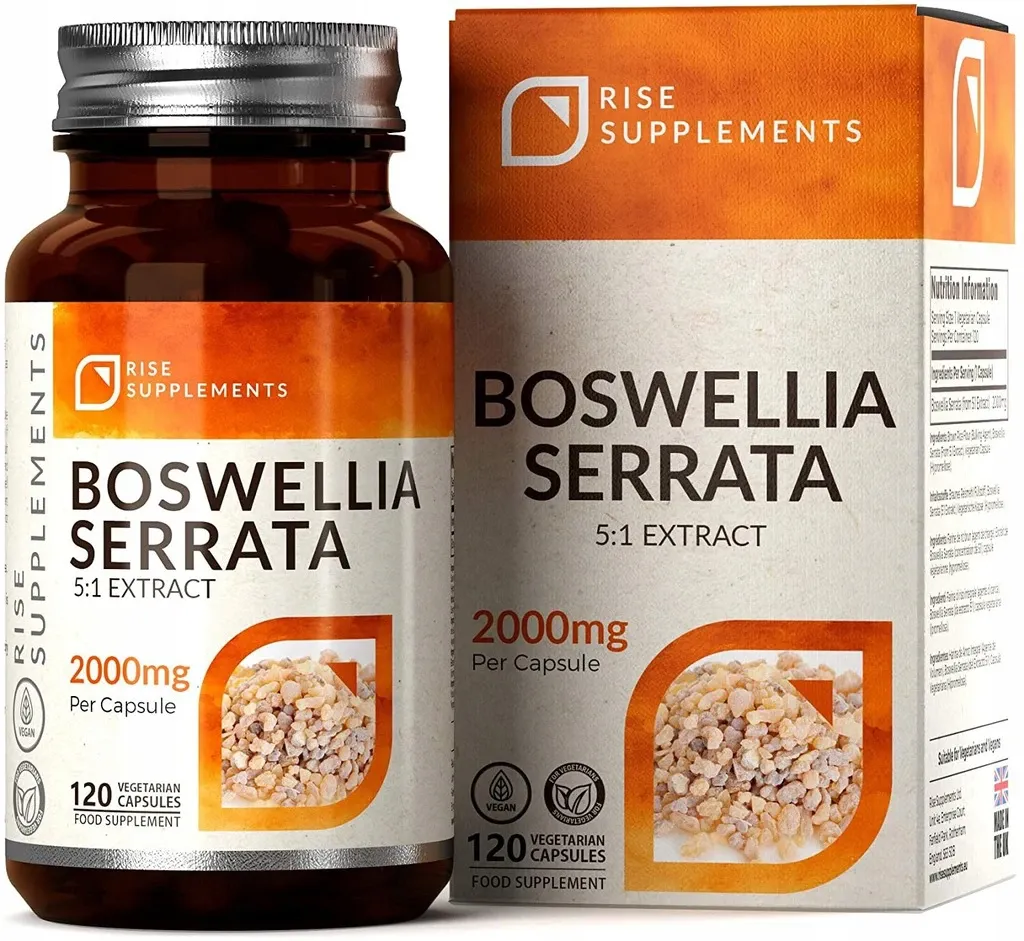 Босвеллия Rise Supplements Boswellia Serrata 2000 мг, экстракт 5:1, 120 капсул