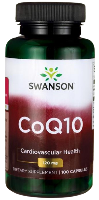 Коэнзим Q10 Swanson CoQ10 120 мг, 100 капсул