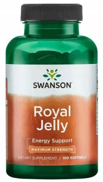 Маточное молочко Swanson Royal Jelly 1000 мг, энергия и тонус, 100 капсул